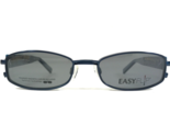 EasyFlip Brille Rahmen MOD P6074 50 Blau Grau Tarnfarbe Mit Clip Ons 50-... - $55.73