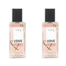 Lot Of 2 Victoria&#39;s Secret Love 2.5 Oz / 75 Ml Travel Fragrance Body Mist - £17.22 GBP