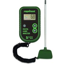 Smart 4-Way Soil Tester: pH, Moisture, Temperature &amp; Light for Garden He... - $72.22