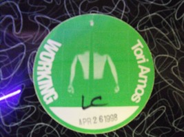 Tori Amos April 26 1998 Backstage Pass  rare - €40,51 EUR