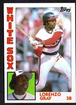 Chicago White Sox Lorenzo Gray RC Rookie Card 1984 Topps Baseball Card #163 nm ! - £0.39 GBP
