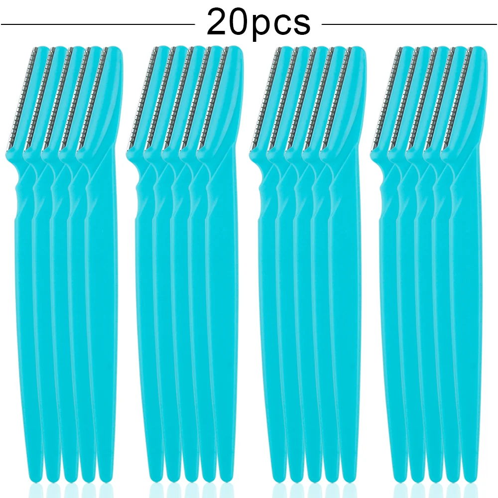 20/40/80Pcs Eye Brow Razor Safe Facial Blades Shaping  Eyebrow Trimmer S... - £39.71 GBP