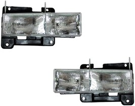 Headlights For Chevy Truck 1990 1991 1992 1993 1994 1995 1996 1997 1998 ... - $84.11