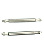 Two Stainless Steel Watchband Spring Bar Pins Attaching Watch Band 16mm ... - $128.12 MXN
