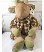 Vintage Chrisha Playful Plush Giraffe large stuffed animal fur coat 1988... - €102,52 EUR
