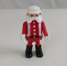 Vintage 1986 Geobra Playmobile Santa Claus 2.75&quot; Toy Figure - £6.85 GBP