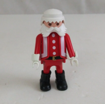 Vintage 1986 Geobra Playmobile Santa Claus 2.75&quot; Toy Figure - £6.64 GBP