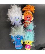 Hallmark Itty Bittys Trolls Plush  SET OF 4 Big, DJ Suki, Biggie, Smidge - €32,12 EUR