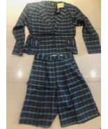 Rue 21 Women&#39;s Plaid Suit 2 Piece Set Women Short Set Jacket Short Suit ... - $54.66 CAD