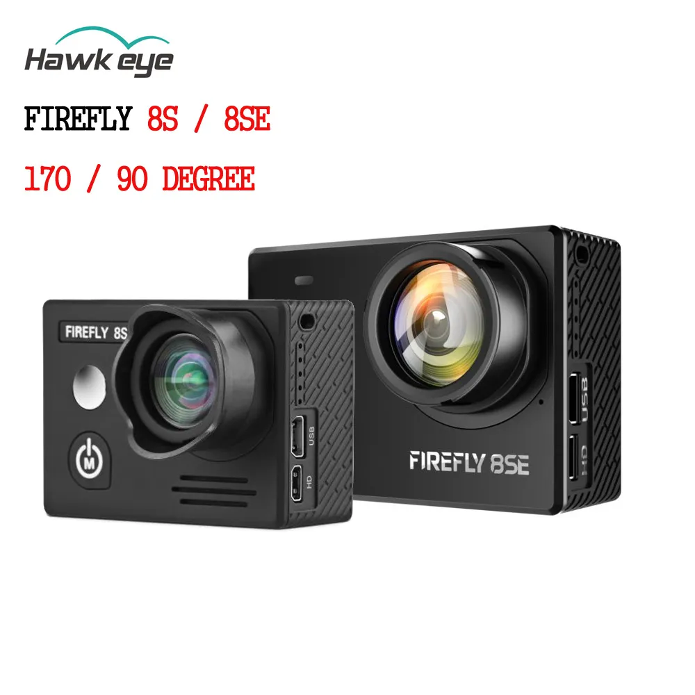 Hawkeye Firefly 8se / 8s 4k 90 Degree / 170 Degree Screen Wifi Fpv Action Camera - £15.29 GBP+