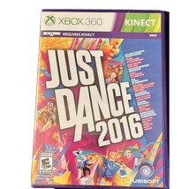 Just Dance 2016 Microsoft Xbox 360, No Manual Kinect Video Game Ubisoft - $7.42