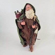 KSA Collectibles Woodland Santa #W1731 Christmas Santa Claus Figurine Rare 11&quot; - £15.63 GBP