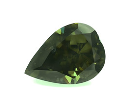 2.01ct Chameleon Diamond - Natural Loose Fancy Dark Gray Green Change Color - £28,404.99 GBP