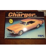 Vintage MPC/Ertl &#39;69 1969 Dodge Charger 500 1987 1:25 Model Kit #6284 - $40.00