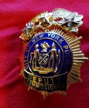 New York city police Deputy Commissioner  - $150.00