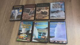 Lot Of 7 Yellowstone Travel Vacation &amp; National Park Tour DVDs - Free Sh... - $26.45