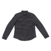 John Varvatos Black Suede Leather Jacket Free Worldwide Shipping - £257.19 GBP