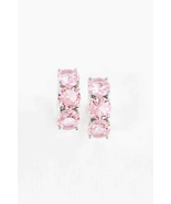 Pick Pink Hoop Earrings - £17.74 GBP