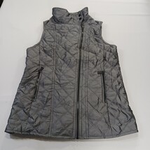 Marc New York Andrew Marc Girls/Women's M Gray Quilted Puffer Vest Zip Pocket  image 10