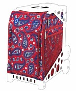 Zuca Insert Bag - Paisley in Red - Frames Sold Separately - $1,083.91 MXN