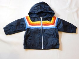 The Children&#39;s Place Baby Boy&#39;s Jacket Long Sleeve Zip Up Navy Blue 6-12... - $12.86