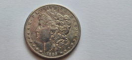 1889 S Morgan Silver Dollar AU - £114.35 GBP