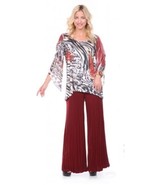 Cover Charge Crazy Crinkle Palazzo Pants in Navy or Gray - EXTRA 10% OFF! - £21.08 GBP