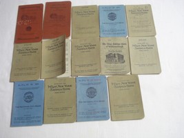 12 Savings Bank Books East New York, The Dime of Williamsbugh 1930-1951 - £15.71 GBP