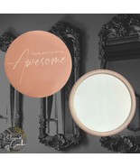 Thank you for being Awesome Round Circle Compact Mirror  - $4.00