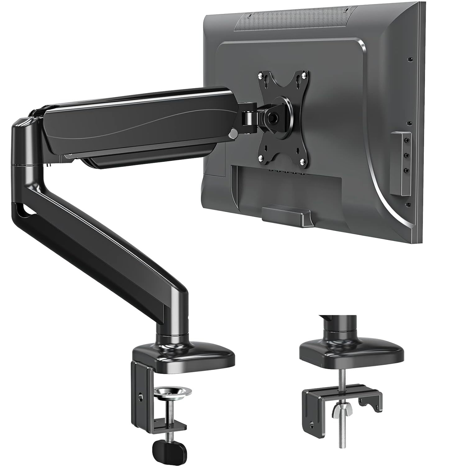 Primary image for Single Monitor Mount Stand, Fully Adjustable Monitor Arm With Gas Spring, Monito