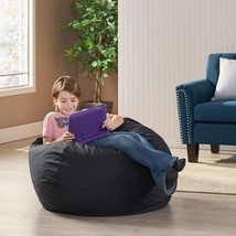 Chisholm Oversized Black Bean Bag Chair - $179.99