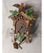 Vintage German Black Forest Wooden Cuckoo Clock - Broken - €91,69 EUR
