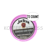 Jim Beam Dark Roast Single Serve Coffee, 72 cups, Keurig 2.0 Compatible - $44.99