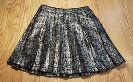 Rachel Roy Women&#39;s Skirt Size: 4 Metallic SUPER CUTE Party New Pleated - £18.03 GBP
