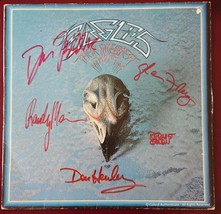 Eagles - Autographed - &#39;Greatest Hits&#39; Vinyl LP - COA #TE58804 - £1,018.68 GBP