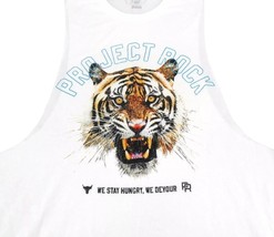 Under Armour Project Rock We Stay Hungry We Devour Tank Top Mens Size Medium NEW - £27.86 GBP