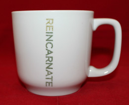Starbucks Reincarnate 2009 White Coffee Tea Mug Cup By / Per Toki Japan 16oz - £27.52 GBP