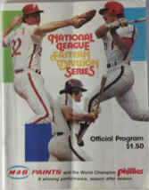 1981 National League Eastern Division Series Official Program - $7.95