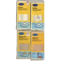 Dr. Scholl’s Moleskin Lot of 4 Moleskin Plus Molefoam Self Adhesive Cut ... - £9.08 GBP