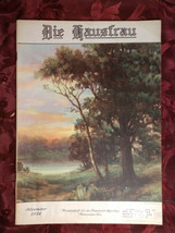 Rare DIE HAUSFRAU German American Magazine November 1934 - £10.21 GBP