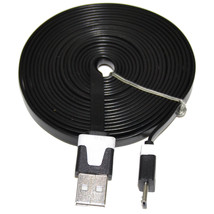 Extra Long 10ft USB to micro USB Charging Cable for Tablet Smartphone Camera - £19.17 GBP