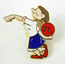 NEW Florida FL Women&#39;s / Ladies Bowling Collectable Team Hat / Lapel Pin - £1.55 GBP