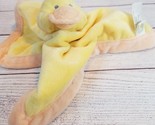 Animal Adventure Lovey Yellow Duck Baby Love Security Blanket 2014 13in.... - $19.75