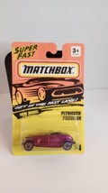 Matchbox 1995 Super Fast Purple Prowler 1:64 Car Get In The Fast Lane - $5.63