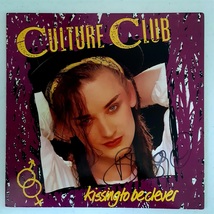 Culture club autographed  kissing to be clever  coa  cc11972 thumb200