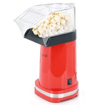 MegaChef Hot Air Popcorn Maker/Popper in Red - $1,095.03 MXN