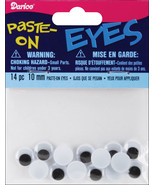 Paste On Wiggle Eyes 10mm Black - $19.16 CAD