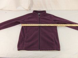 Children Youth Girl's Bass Pro Shop Purple Full Zipper Fleece Jacket 31008 - $14.37
