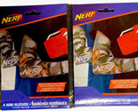 NERF Arm Sleeves - Slip-On Stretchable Fabric -- 2 Packs of 4 sleeves !!... - $16.82