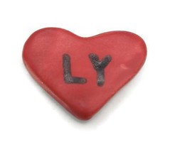 Artisan Red Heart Fridge Magnet For Kitchen Decor, Love You Valentines D... - £22.38 GBP